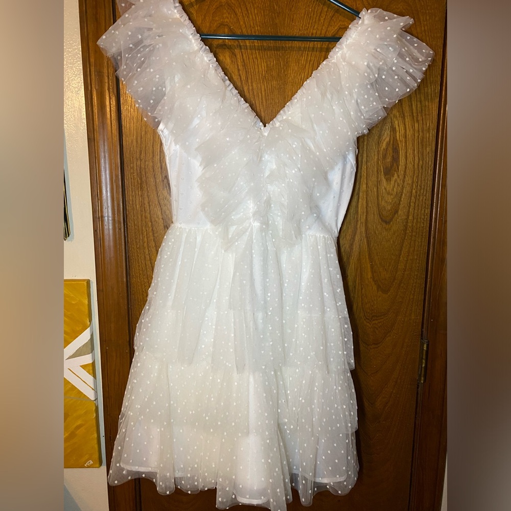 Fluffy dress from Baltic Born size medium